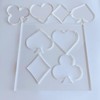 Card Suits Router Jig, Woodworking & Craft Router Inlay -