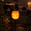 Solar Halloween Stake Light for Yard Decoration – Spooky Pumpkin,