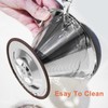 Pour Over Coffee Dripper, Paperless Pour Over Coffee filter, Stainless