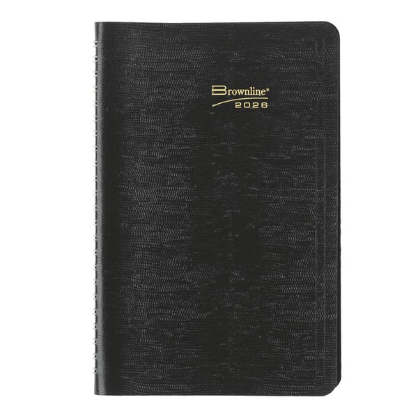 Brownline® 2026 Essential Weekly Planner, Appointment Book, 12 Months, January