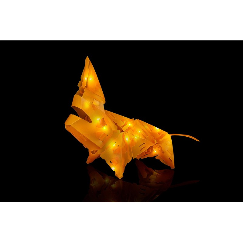 Creatto Luminous Lion & Serengeti Sidekicks Light-Up 3D Puzzle Kit