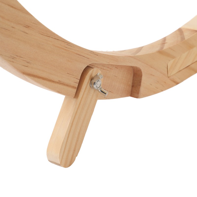 Wooden Cat Hammock Foldable Antislip Easy To Assemble Elevated Pet