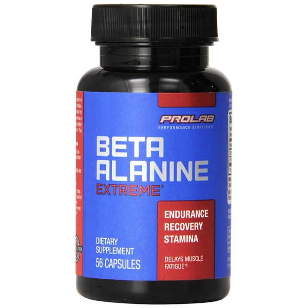 PROLAB Beta Alanine Extreme Capsules w/ Histidine | For Muscle Endurance & Recovery
