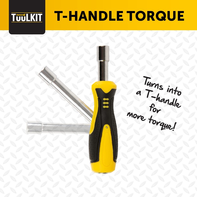 TuulKIT 18-in-1 Multifunction Screwdriver Set for all DIY tasks, has