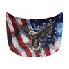 Bald Eagle American Flag Car Hood Cover Protector for SUV