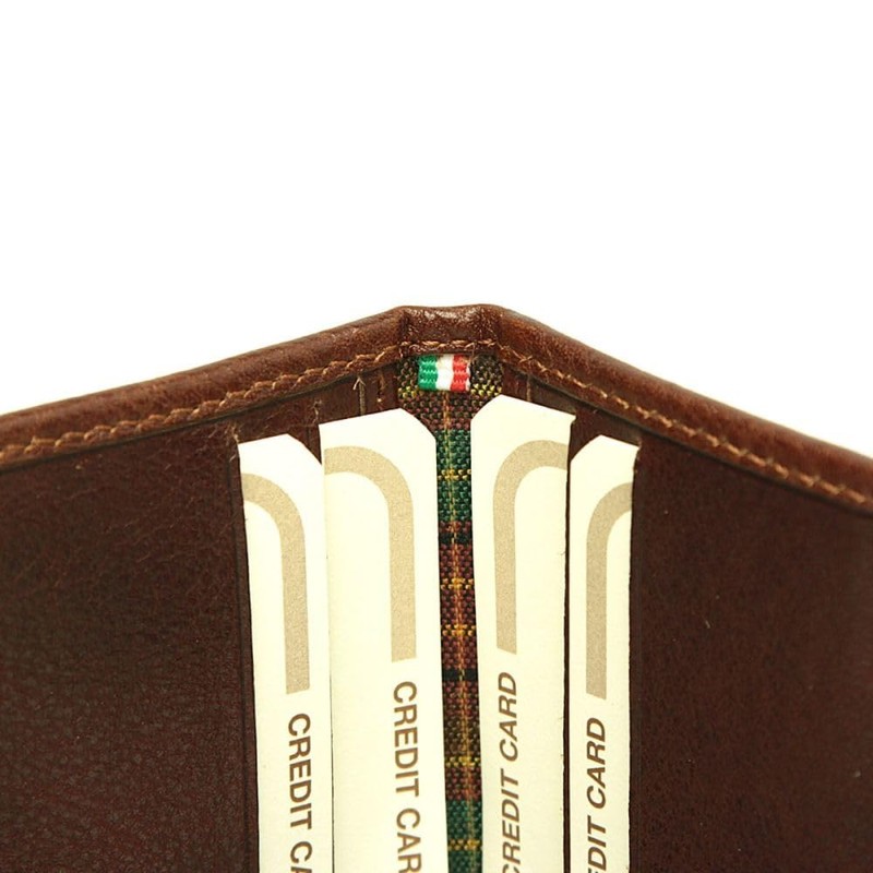 Old Angler Leather Wallet with Snap Closure | Made in