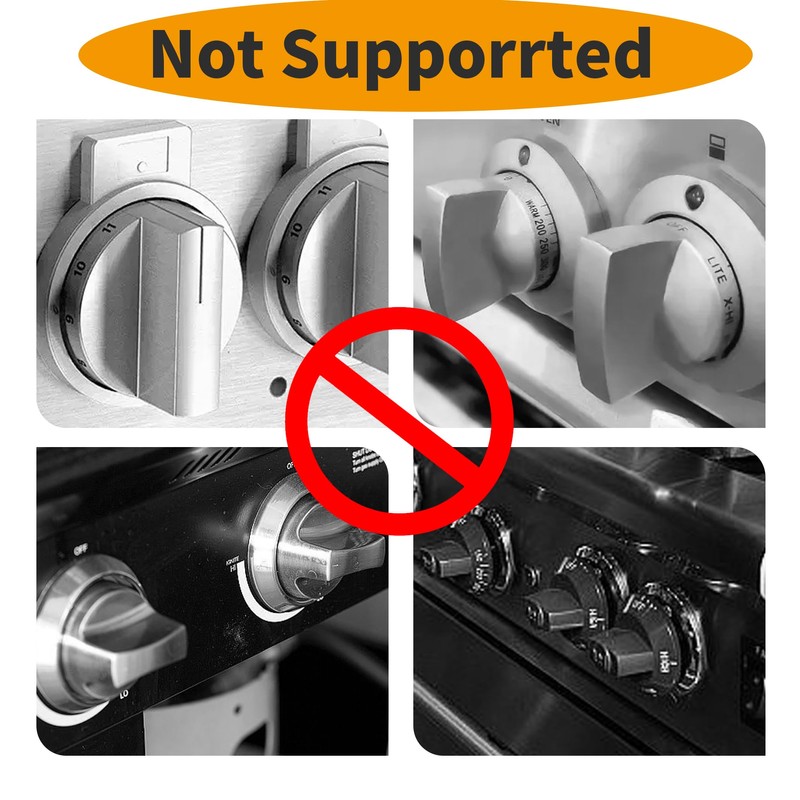 5 + 1 Packs Stove Knob Safety Covers for Child,