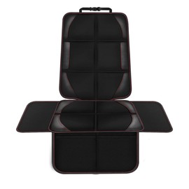 AMJUDOT Car Seat Protector Non-Slip Auto Car Seat Protector Covers for Child Car Seat Universal Vehicle Car Seat Protector for Baby Child Car Seat Mat for Pet (Red, 1)