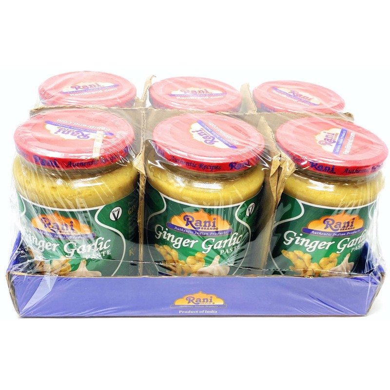 Rani Ginger Garlic Cooking Paste 26.5oz (750g) Glass Jar, Pack