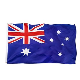 Large Australian Flag, Australian Party Decorations 3 X 5 Ft Australia Flag,Vivid Color and UV Fade Resistant Australian National Flags for Australian National Day