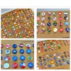 Push Pins for Cork Board, 291 pcs National Flag Decorative