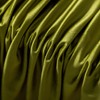Chorowl Green Velvet Table Cloth Rectangular Decorative Ruffle 60x102 Inch