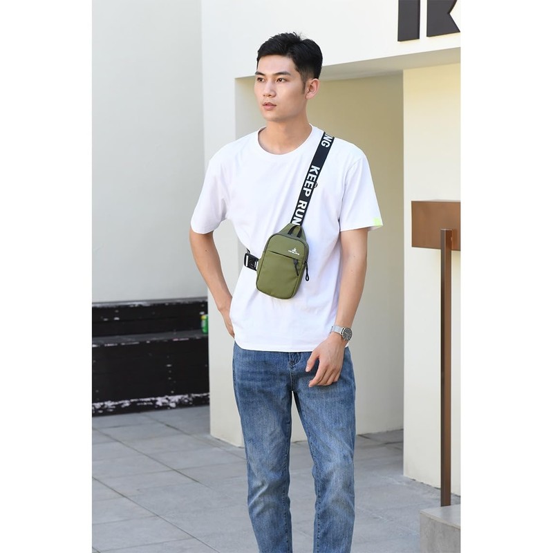 §SEYIXU Shoulder Bag, Mini Bag, Men's, Smartphone Pouch, Crossbody Bag,