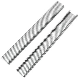 RLECS Hog Ring 500PCS 24mm / 1inch C-Type Nail Bungee Shock Cords for Animal Pet Cages Bagging Traps Sausage Casing Meat Bags Fencing Railing