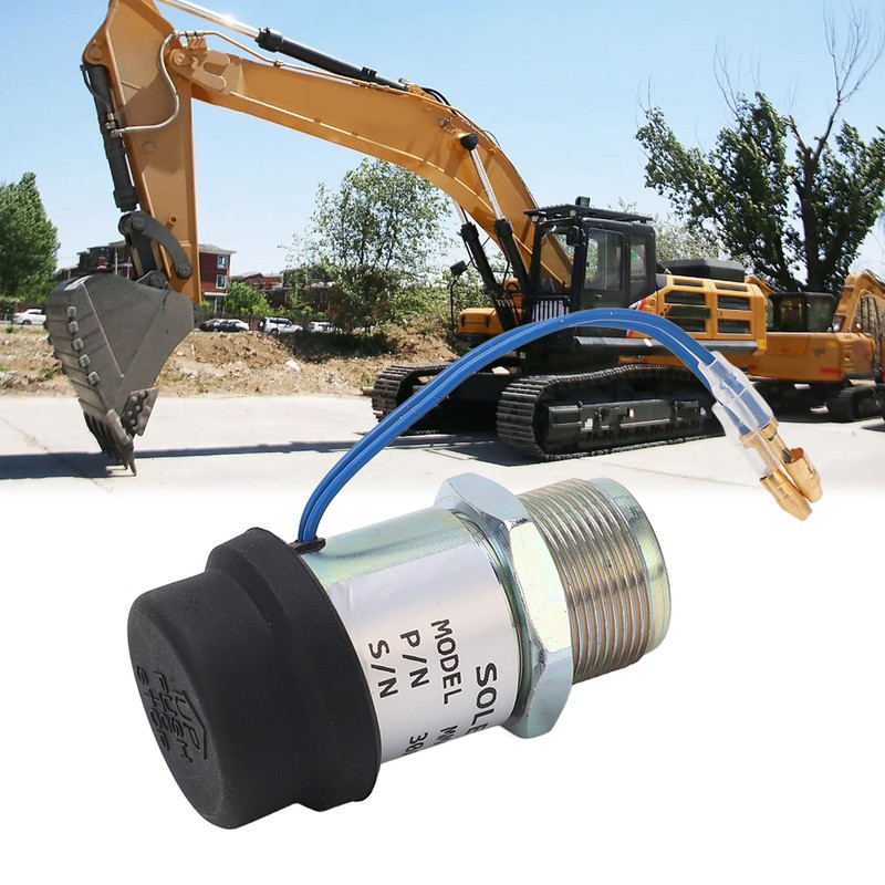 Excavator Flameout Shut Off Solenoid Valve High Accuracy Flameout Switch