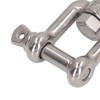 Double Jaw Shackle Professional Heavy Duty 304 Stainless Steel Rolling