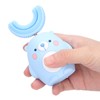 Cute Cartoon Bear Pattern U Shaped Automatic Toothbrush Electric Children