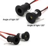 ruimeimei 9pcs 12V 1W Recessed Celling Light for Kitchen, Stairs,