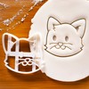 Set of 2 Cat Cookie Cutters (Happy Cat and Cat