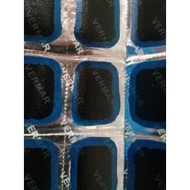 Caja Patch Parche (48 PZ) con Pegamento para Reparar Bicicleta