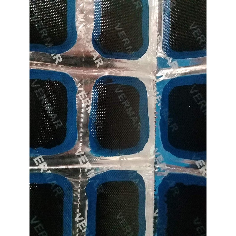 Caja Patch Parche (48 PZ) con Pegamento para Reparar Bicicleta