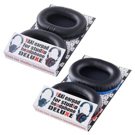 YAXI stPad Earpads for Sony MDR7506 / CD900st (1pair Black+1pair LR(Blue&Red))