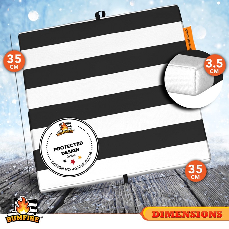 Heated Stadium Seat Cushion | Thermal Heat to Keep You