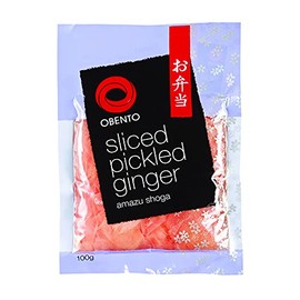 Obento Pink Sliced Pickled Ginger Amazu Shoga 100G