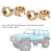Brass Counterweight for Traxxas TRX‑4 for RC Crawler Rear and
