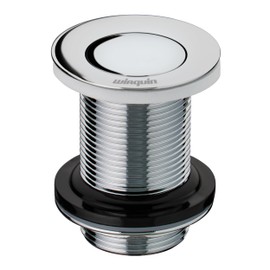 Wirquin 30723418 1.25" Brass Basin Waste Interior Quick CLAC, UNSLOTTED