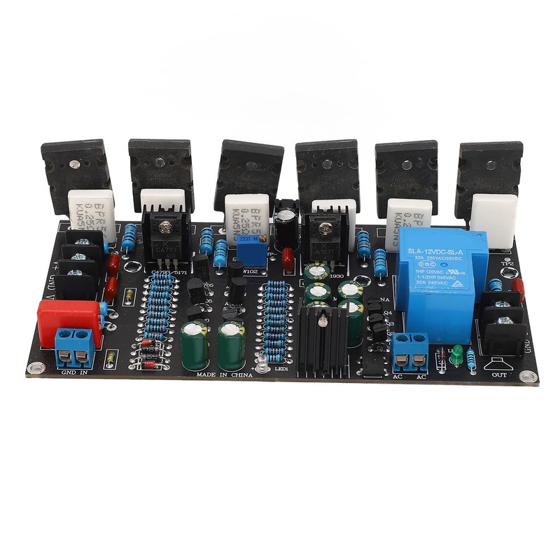 300W Power Amplifier Board Single Channel 1943+5200 Audio Rear Amplification