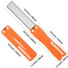 BABOSTOW Diamond Knife Sharpener Tool, 400/1000 Grits Double Sided Diamond