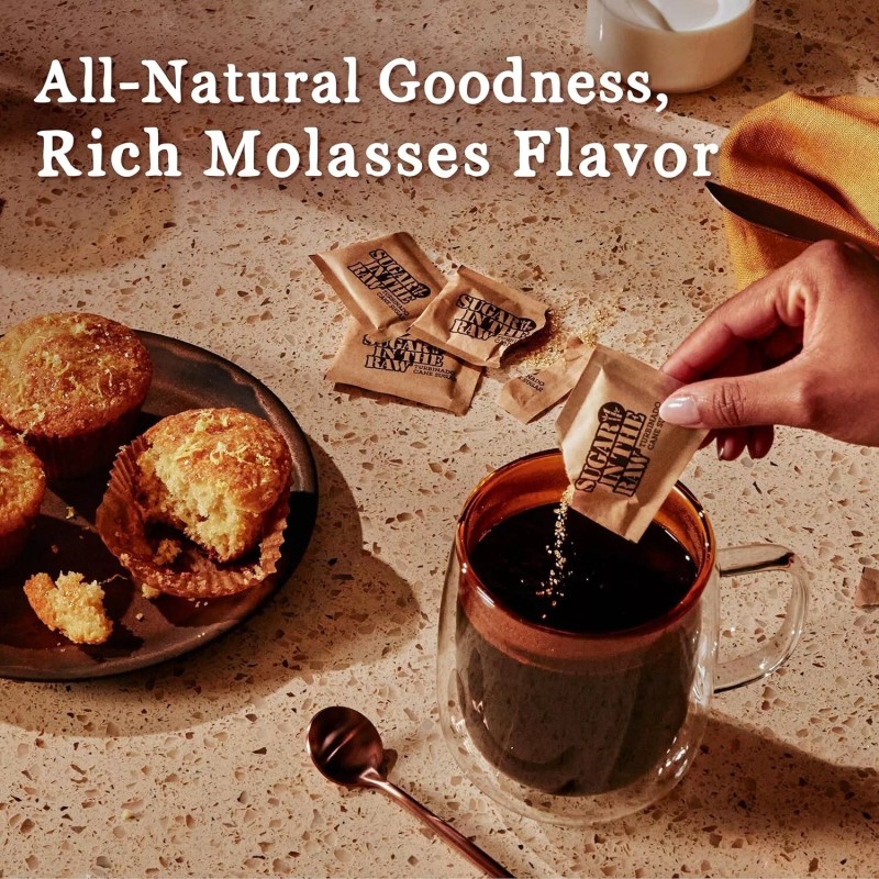 Sugar In The Raw Turbinado Cane Sugar Packets, 200 Count,