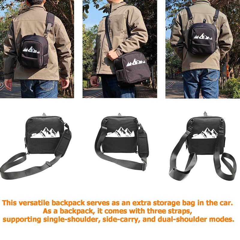 TulinTulin Trunk Upgrade, Trunk Organizer Pocket Multifunction Backpack, Trunk Cubby