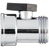 Melnor 395S Metal Hose Valve; 1-Way , Chrome