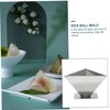 CIYODO Triangle Rice Ball Shaper Stainless Steel Sushi Mold Rice