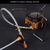 Vikye Gas Refill Adapter, Stove Accessory Portable Small Gas Tank