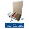 AKAR Book Wrap Mailer (325x250 + 100mm) C4 Postal Boxes