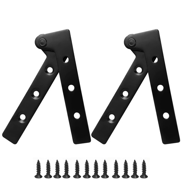 Pcs 360 Degree rotatable Door Pivot Hinges inch Cabinet Door