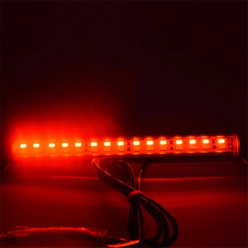 SHENKENUO 6000K White/Red 30LED Bolt-On Car Truck License Plate Light