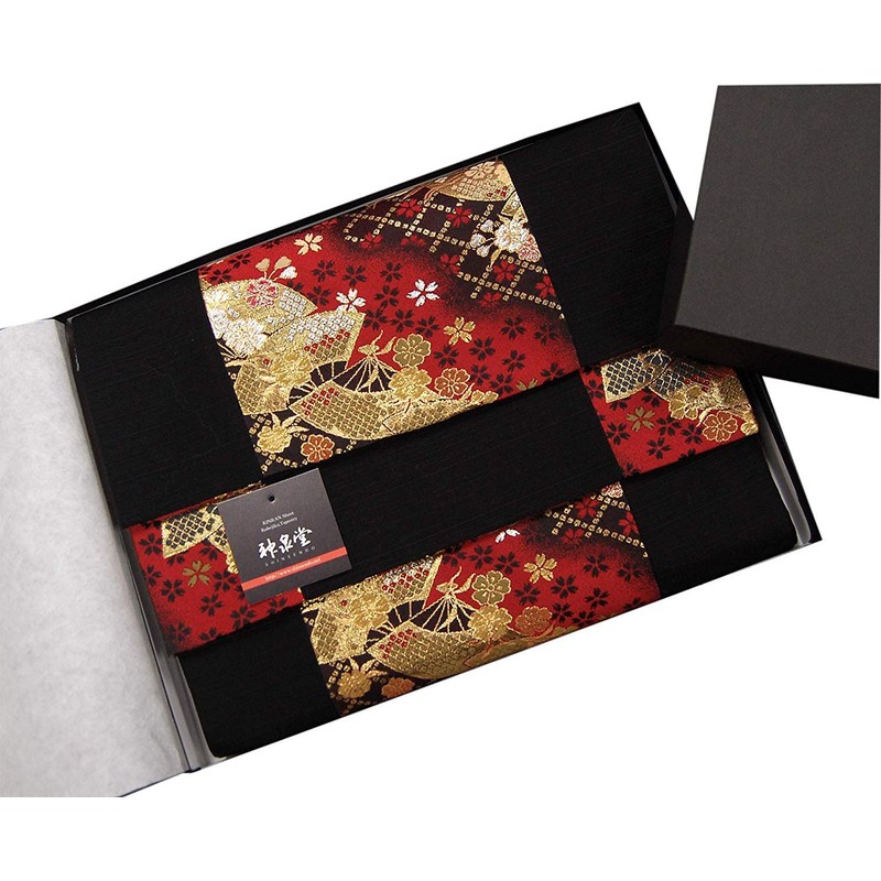 [Packaged] Boxed Japanese Body Japanese Table Runner Sash Wind 150 ×