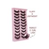 Cat Eye & Russian Mink Lashes| D Curl Fluffy Eyelashes|