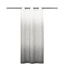 Central Park Ombre Rayon Blend Heavy Linen Texture Window Curtain