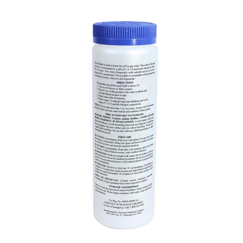 SpaChoice 472-5-0360-02 pH Decreaser for Hot Tub, 2.5-Pounds, 2-Pack