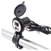 D71CS Car USB Charger 5V/2.1A - Built-in Car USB Socket,