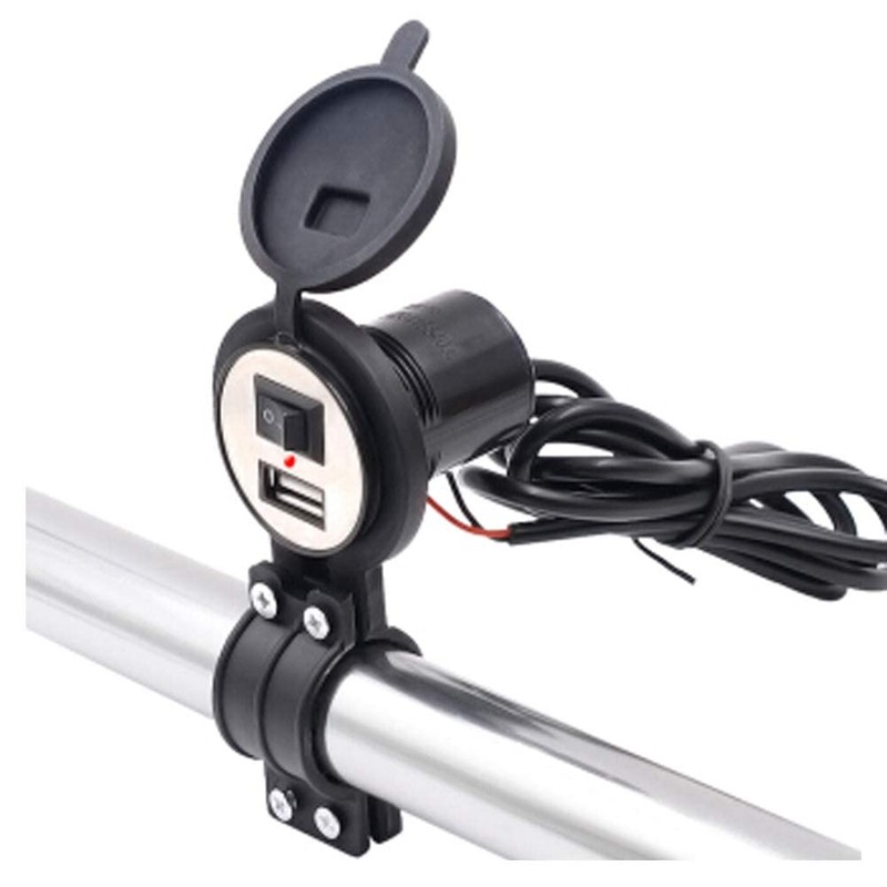D71CS Car USB Charger 5V/2.1A - Built-in Car USB Socket,