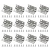 Piutouyar 12 Pack Butt Hinge 1 Inch Mini Hinges 304