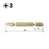 Vessel GM143065 Gold Double Sided Bit + 3 x 65