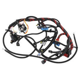 WMPHE Engine Wiring Harness, Professional Standalone Wire Harness Compatible with Ford F250 F350 F450 F550 Super Duty 6.0L 6.8L 7.3L 2002 2003, Replacement for F81Z12B637FA