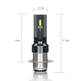 CHUSYYRAY For Yamaha Rhino 450 660 700 Super White 40w H6M LED Headlight Bulbs 2X 6000K
